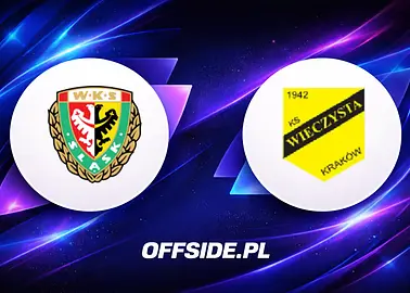 Śląsk Wrocław - Wieczysta Kraków: znamy składy