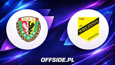 Śląsk Wrocław - Wieczysta Kraków: znamy składy