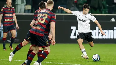 Legia Warszawa tylko remisuje z Koroną Kielce [VIDEO]