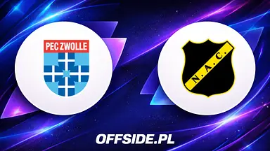 PEC Zwolle - NAC Breda: transmisja, gdzie oglądać? | 21.03.2026