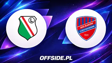Transmisja Legia Warszawa - Raków Częstochowa: gdzie oglądać? | 22.03.2026