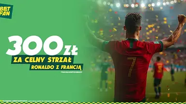 300 zł za celny strzał Ronaldo z Francją