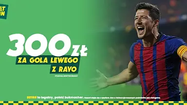 300 zł za gola Lewego z Rayo Vallecano