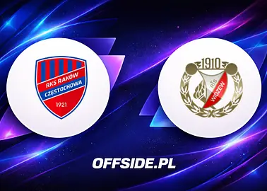 Raków Częstochowa - Widzew Łódź oficjalne składy