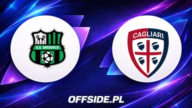 Sassuolo - Cagliari oficjalne składy