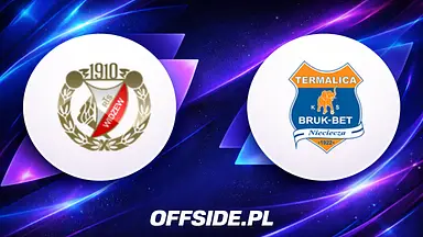 Widzew Łódź - Bruk-Bet Termalica Nieciecza oficjalne składy