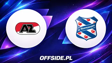 AZ Alkmaar - SC Heerenveen oficjalne składy