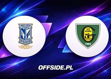 Lech Poznan - GKS Katowice oficjalne składy