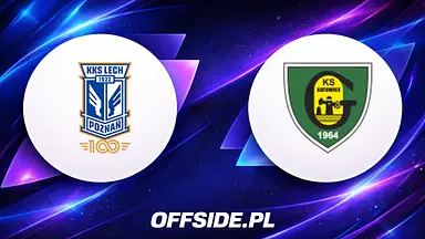 Lech Poznan - GKS Katowice oficjalne składy