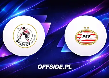Sparta Rotterdam - PSV Eindhoven oficjalne składy