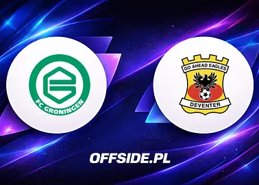 Znamy skład Groningen na mecz z GO Ahead Eagles