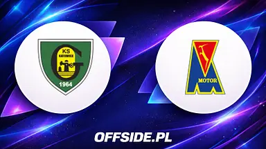 GKS Katowice - Motor Lublin oficjalne składy