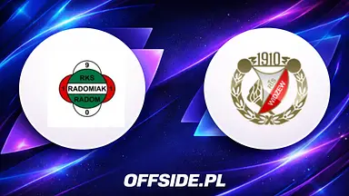 Radomiak Radom - Widzew Łódź oficjalne składy