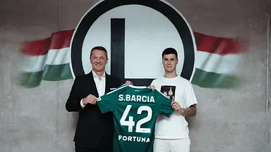 Sergio Barcia podpisał kontrakt z Legią Warszawa