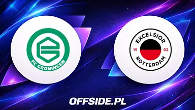 Groningen - Excelsior oficjalne składy