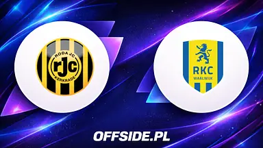 Roda - RKC Waalwijk oficjalne składy