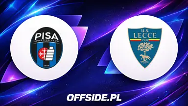 Pisa - Lecce oficjalne składy