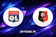 Olympique Lyon - Stade Rennais oficjalne składy