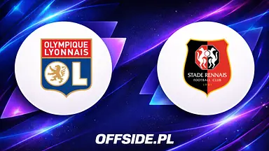 Olympique Lyon - Stade Rennais oficjalne składy