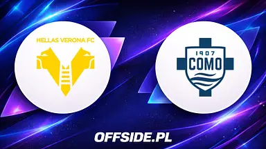 Hellas Verona - Como oficjalne składy