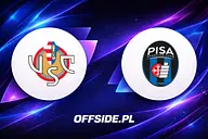 Cremonese - Pisa oficjalne składy