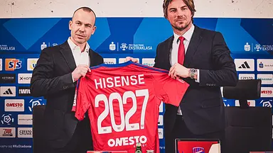 Hisense nowym sponsorem głównym Rakowa Częstochowa