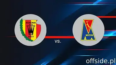 Korona Kielce triumfuje po golu z rzutu karnego