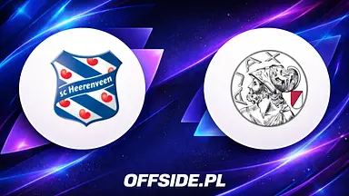 SC Heerenveen - Ajax oficjalne składy