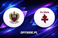OGC Nice - Metz oficjalne składy