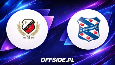 FC Utrecht - SC Heerenveen oficjalne składy