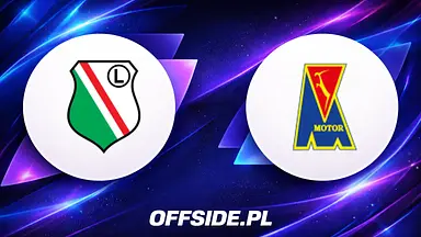 Legia Warszawa - Motor Lublin oficjalne składy