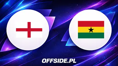Anglia - Ghana oficjalne składy