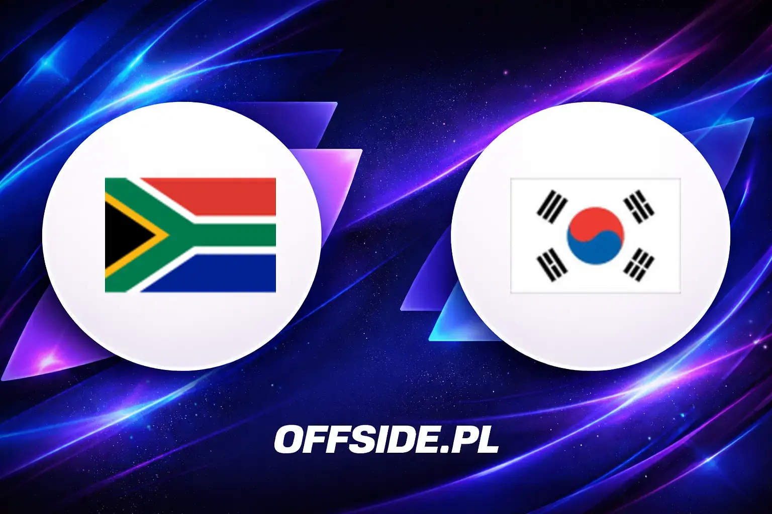 Składy: Republika Południowej Afryki vs Korea Południowa (25.06.2026)