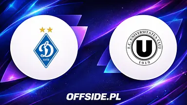 Dynamo Kijów - Universitatea Cluj oficjalne składy