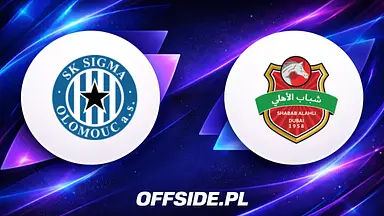 Sigma Olomouc - Shabab Al Ahli Dubai oficjalne składy