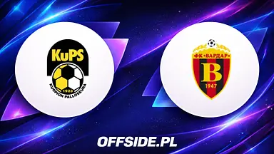 KuPS - Vardar Skopje oficjalne składy