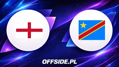 Anglia - Congo DR oficjalne składy