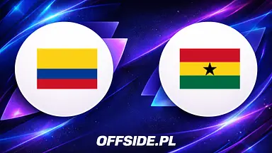 Kolumbia - Ghana oficjalne składy