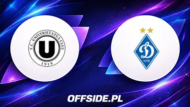 Universitatea Cluj - Dynamo Kijów oficjalne składy