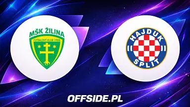 Žilina - HNK Hajduk Split oficjalne składy