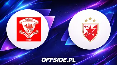 Larne - FK Crvena Zvezda oficjalne składy