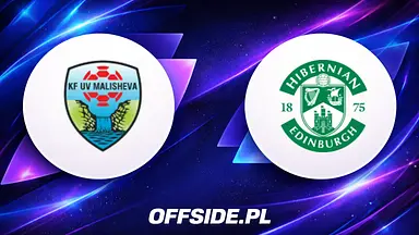 Znamy skład Malisheva na mecz z Hibernian