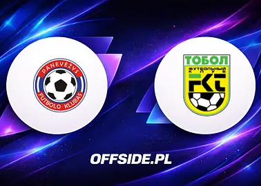 Panevėžys - FK Tobol Kostanay oficjalne składy