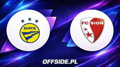 Bate Borisov - FC Sion oficjalne składy
