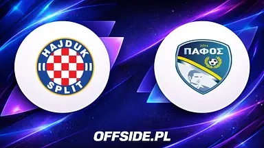 HNK Hajduk Split - Pafos oficjalne składy