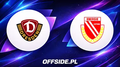 Dynamo Dresden - Energie Cottbus oficjalne składy