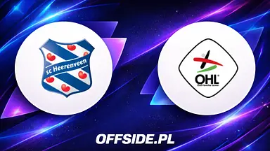 SC Heerenveen - OH Leuven oficjalne składy