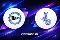 Arminia Bielefeld - MSV Duisburg oficjalne składy
