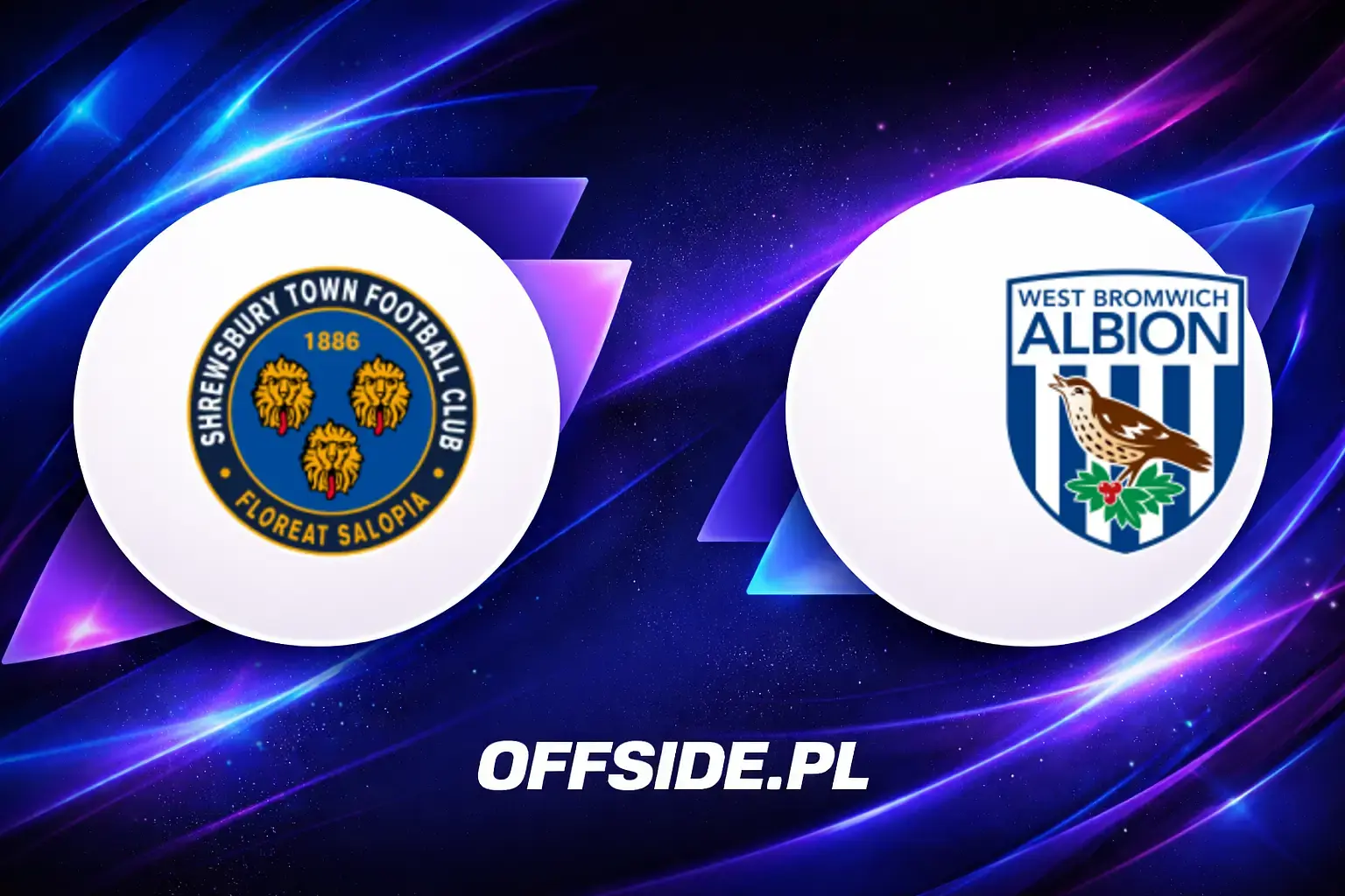 Składy: Shrewsbury vs West Brom (25.07.2026)