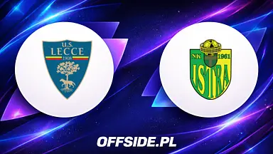 Lecce - Istra 1961 oficjalne składy